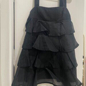 Stephanie Dou Mini ruffled dress